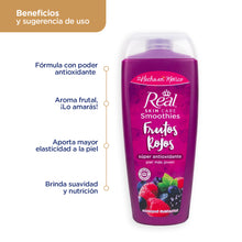 Cargar imagen en el visor de la galería, Crema Real Frutos Rojos Smoothies 400 ml