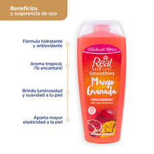 Cargar imagen en el visor de la galería, Crema Real Mango Granada Smoothies 400 ml