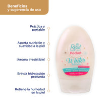 Cargar imagen en el visor de la galería, Crema líquida para manos Real Pocket ® Winter Edition 90 ml