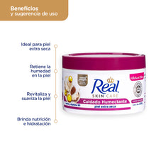 Cargar imagen en el visor de la galería, Crema Real Cuidado Humectante 220 g
