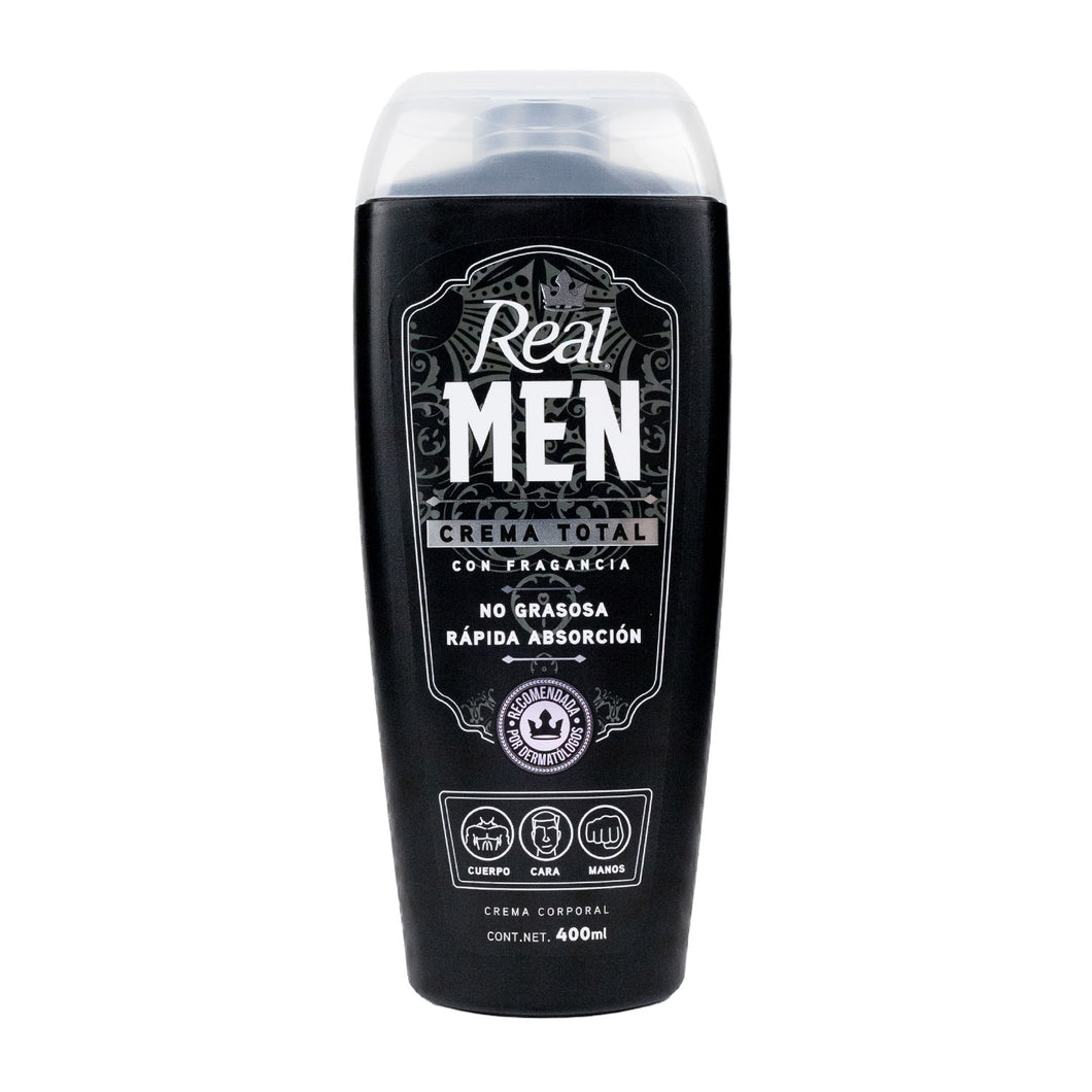 Crema Total Real Men Crema Líquida Corporal 400 ml