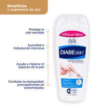 Cargar imagen en el visor de la galería, Diabeskin 400 ml Crema Líquida Corporal Real Skin Care
